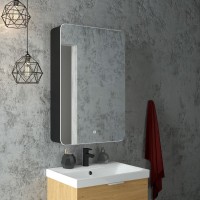 Зеркало-шкаф Art&Max Lecce 57, R, с подсветкой