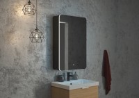 Зеркало-шкаф Art&Max Lecce 57, R, с подсветкой