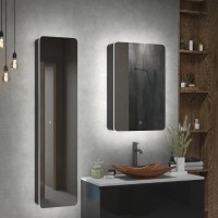 Зеркало-шкаф Art&Max Lecce 57, R, с подсветкой