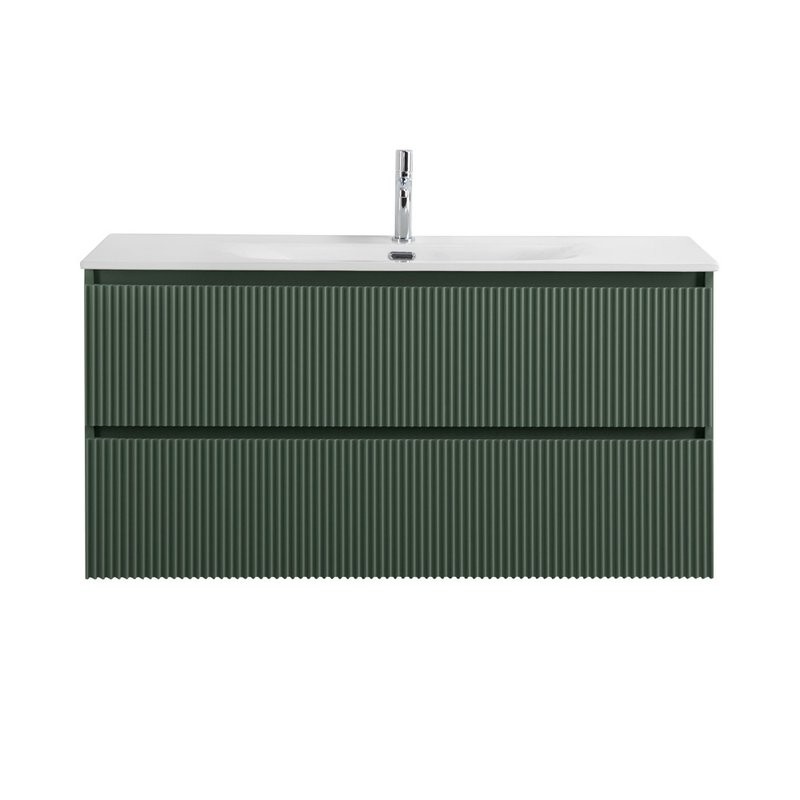 Тумба под раковину без столешницы BelBagno Uno 120 подвесная, 2 ящика, матовая еловая