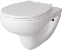 Унитаз подвесной Teymi Hanna Pro T40901 с микрофлитом, безободковый, белый
