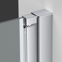 Душевая дверь в нишу Vincea Alpha VDP-3AL950MT 95 см, стекло текстурное, хром