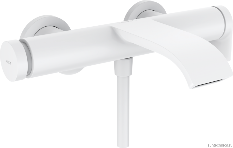 Смеситель для ванны с душем Hansgrohe Vivenis 75420700 матовый белый
