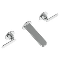 Смеситель для раковины Cersanit Олива (Oliva) 68969 С ВНУТРЕННЕЙ ЧАСТЬЮ,  хром