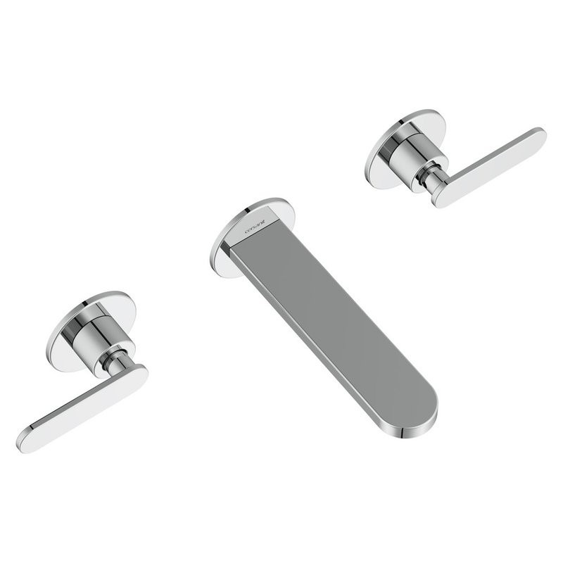 Смеситель для раковины Cersanit Олива (Oliva) 68969 С ВНУТРЕННЕЙ ЧАСТЬЮ,  хром