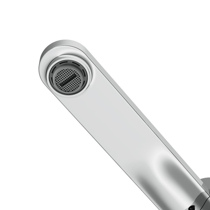 Смеситель для раковины Cersanit Олива (Oliva) 68969 С ВНУТРЕННЕЙ ЧАСТЬЮ,  хром