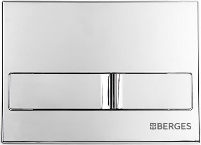 Комплект Berges Novum 043216 кнопка хром глянцевый