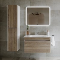 Мебель для ванной комнаты Sancos Smart 90 см дуб бардолино