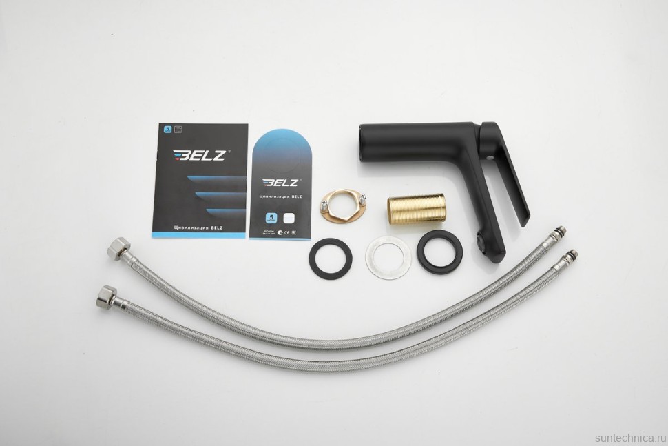 Смеситель для раковины BELZ B10533-7 черный