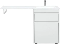 Тумба с раковиной Aquanet Токио 68 1 ящик, с бельевой корзиной R