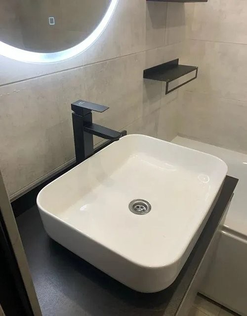 Смеситель для раковины Fashun A51202-7 черный