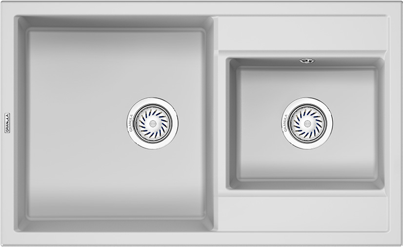 Мойка кухонная Granula 8201, арктик