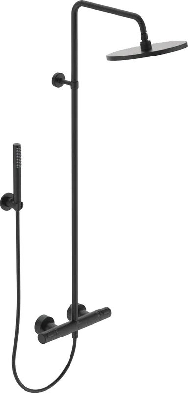 Душевая стойка Ideal Standard Ceratherm T25 BC748XG silk black