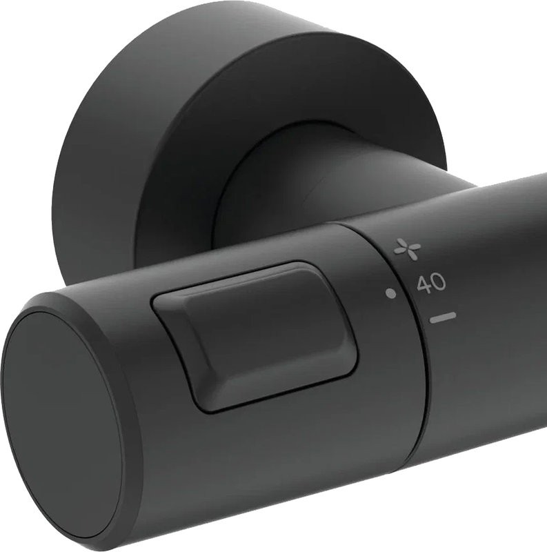 Душевая стойка Ideal Standard Ceratherm T25 BC748XG silk black