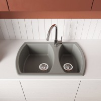 Мойка кухонная Domaci Верона 78-50 серая Мойка кухонная Domaci Верона 78-50 серая