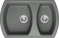 Мойка кухонная Domaci Верона 78-50 серая Мойка кухонная Domaci Верона 78-50 серая