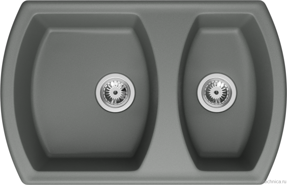 Мойка кухонная Domaci Верона 78-50 серая