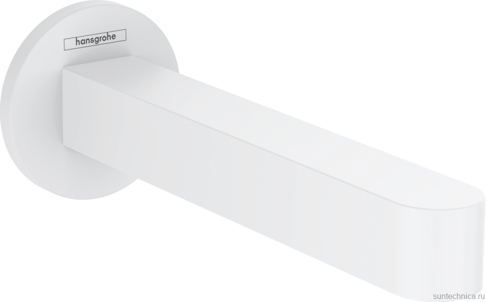 Излив Hansgrohe Finoris 76410700 для ванны, матовый белый