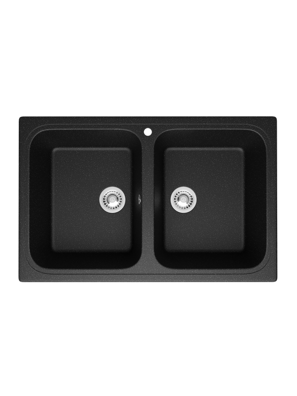Мойка кухонная Domaci Болонья М-20-002 черная