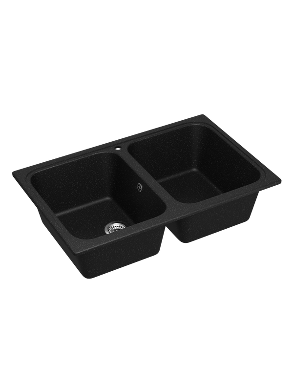 Мойка кухонная Domaci Болонья М-20-002 черная