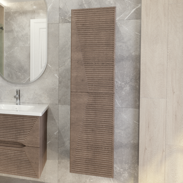 Шкаф пенал для ванной Caprigo Modo Terza 35 R скайрос