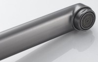 Смеситель с длинным изливом для ванны Shevanik S8522T оружейная сталь Смеситель с длинным изливом для ванны Shevanik S8522T оружейная сталь