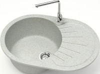 Мойка кухонная AZARIO Flora 00079916 светло-серая