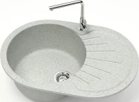 Мойка кухонная AZARIO Flora 00079916 светло-серая Мойка кухонная AZARIO Flora 00079916 светло-серая