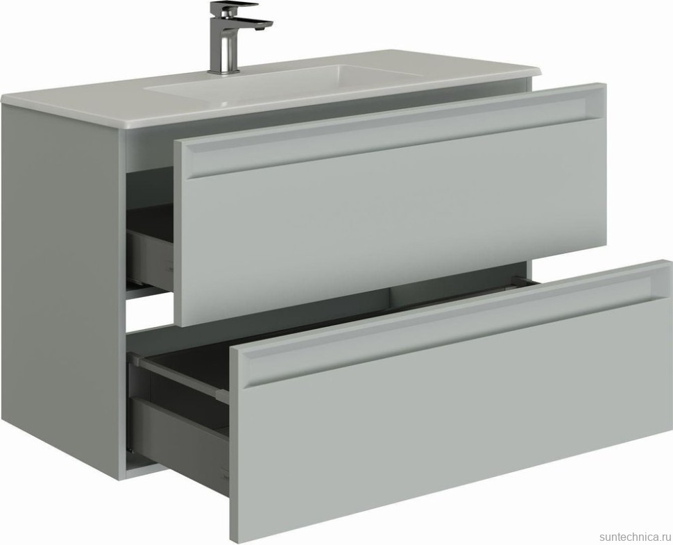 Тумба под раковину без столешницы Allen Brau Eclipse 2.0 100 матовый папирус
