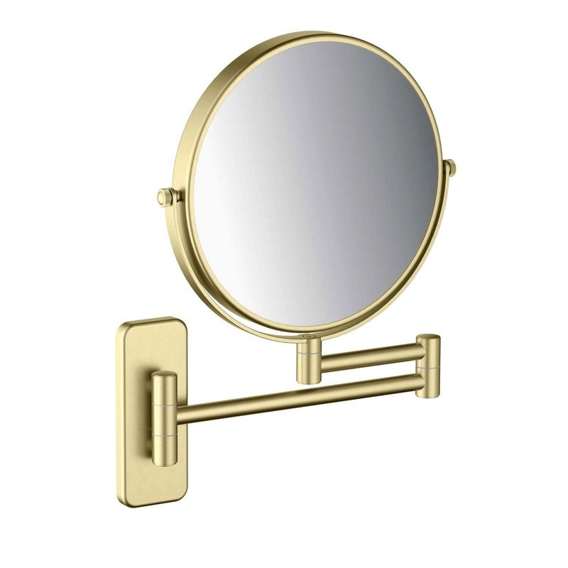 Косметическое зеркало AQUATEK AQ4911BG настенное, с увеличением, золото