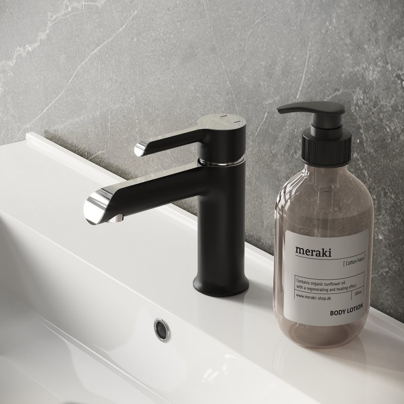 Смеситель для раковины Grossman Alba 510.K35.06.100/210 черный, хром