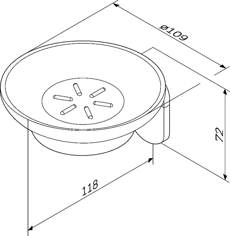 Набор Стакан AM.PM X-Joy A8434322 + Мыльница A8434222
