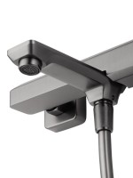 Смеситель для ванны с душем Wonzon & Woghand Diamond WW-88639011-BGM темный графит