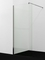 Душевая перегородка Wasserkraft Rur 30W 110 см, профиль графит, стекло прозрачное