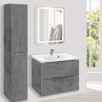Мебель для ванной комнаты Vincea Mia 65 бетон Мебель для ванной комнаты Vincea Mia 65 бетон