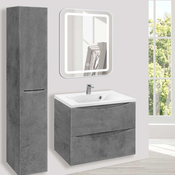 Мебель для ванной комнаты Vincea Mia 65 бетон