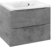 Мебель для ванной комнаты Vincea Mia 65 бетон Мебель для ванной комнаты Vincea Mia 65 бетон