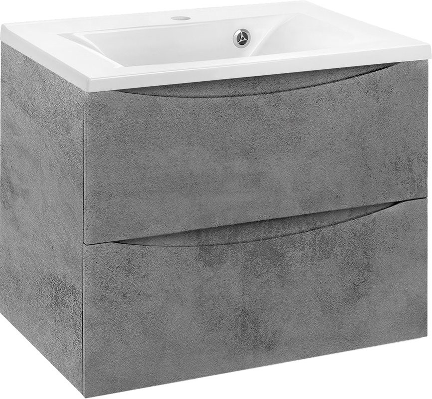 Мебель для ванной комнаты Vincea Mia 65 бетон