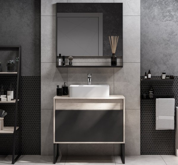 Мебель для ванной комнаты AQUATON Лофт Урбан Лофт Урбан 80