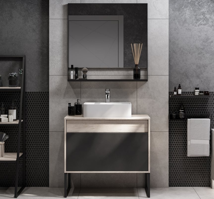 Мебель для ванной комнаты AQUATON Лофт Урбан Лофт Урбан 80