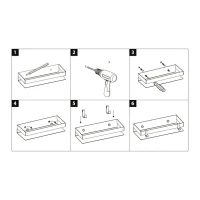 Полка Lemark SHELF LINE 9772053 черный Полка Lemark SHELF LINE 9772053 черный