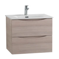 Мебель для ванной комнаты BelBagno Marino-cer-mini 50 подвесная, rovere grigio