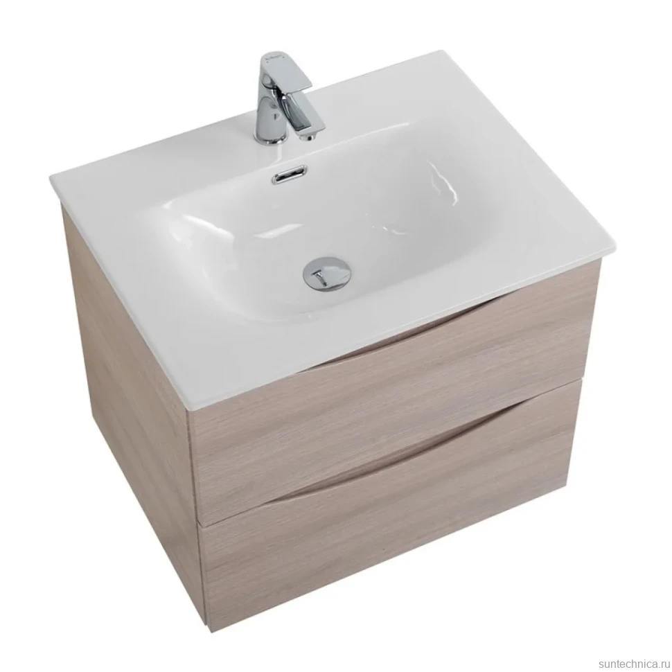 Мебель для ванной комнаты BelBagno Marino-cer-mini 50 подвесная, rovere grigio