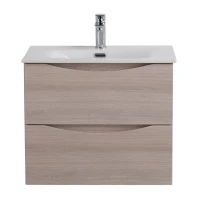 Мебель для ванной комнаты BelBagno Marino-cer-mini 50 подвесная, rovere grigio