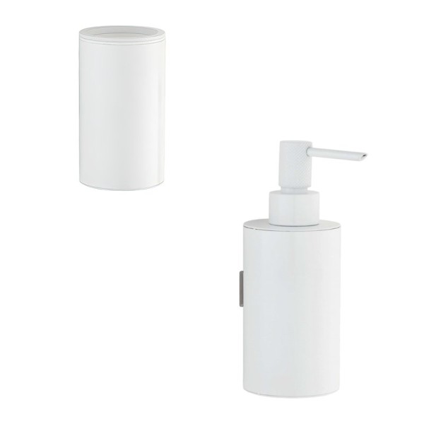 Набор Стакан Boheme Uno 10982-MW + Дозатор 10977-MW