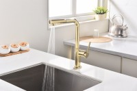 Смеситель для кухни Paulmark Neo Ne214419-G, золото