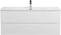 Тумба с раковиной BelBagno Marino-cer-n 120 подвесная, bianco opaco