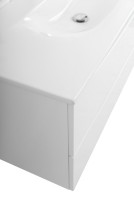 Тумба с раковиной BelBagno Marino-cer-n 120 подвесная, bianco opaco