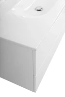 Тумба с раковиной BelBagno Marino-cer-n 120 подвесная, bianco opaco