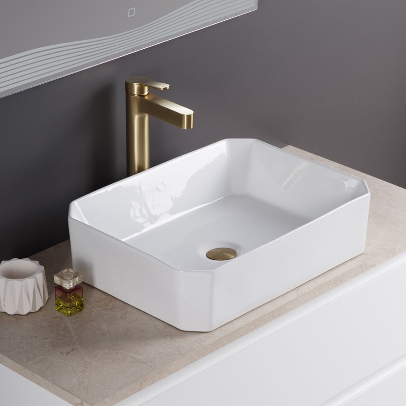 Накладная раковина BelBagno BB1386 накладная